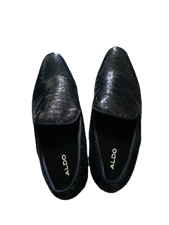 Aldo Black Sequin Michael Jackson Inspo Cosplay Men\'s Slip-On Dress Shoe SZ 8 main image 8